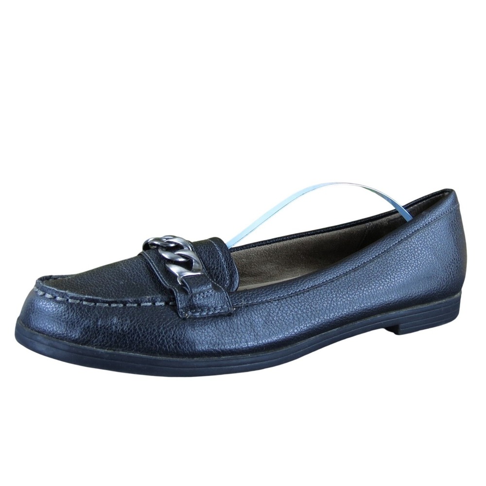 Natural Soul Women Nakara Loafer Black Synthetic Sz 8‎ Medium  Used 2025